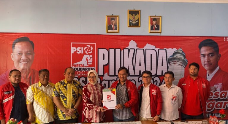 Serahkan Berkas Pendaftaran Bacagub Banten ke PSI, Airin: Terimakasih Dinyatakan Memenuhi Persyaratan