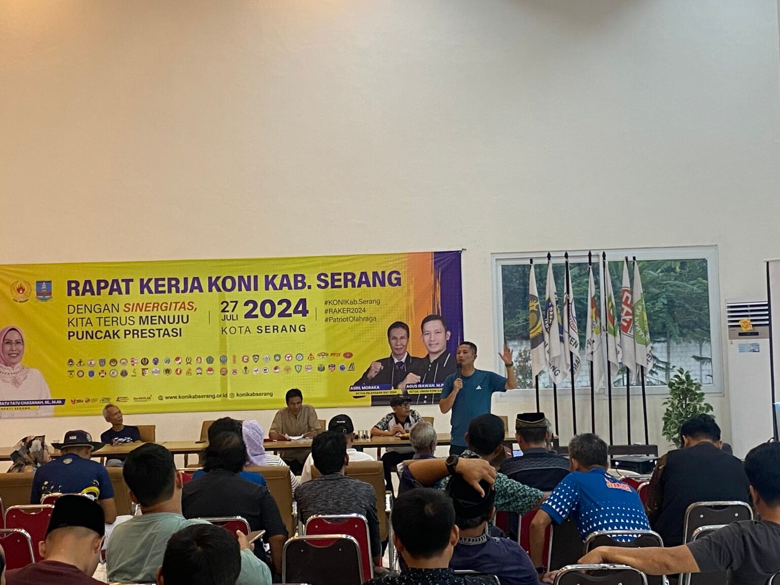 Pesan Agus Irawan Jelang RAT KONI Kabupaten Serang 2024, Jadikan Ajang untuk Menumbuhkan Ide dan Gagasan