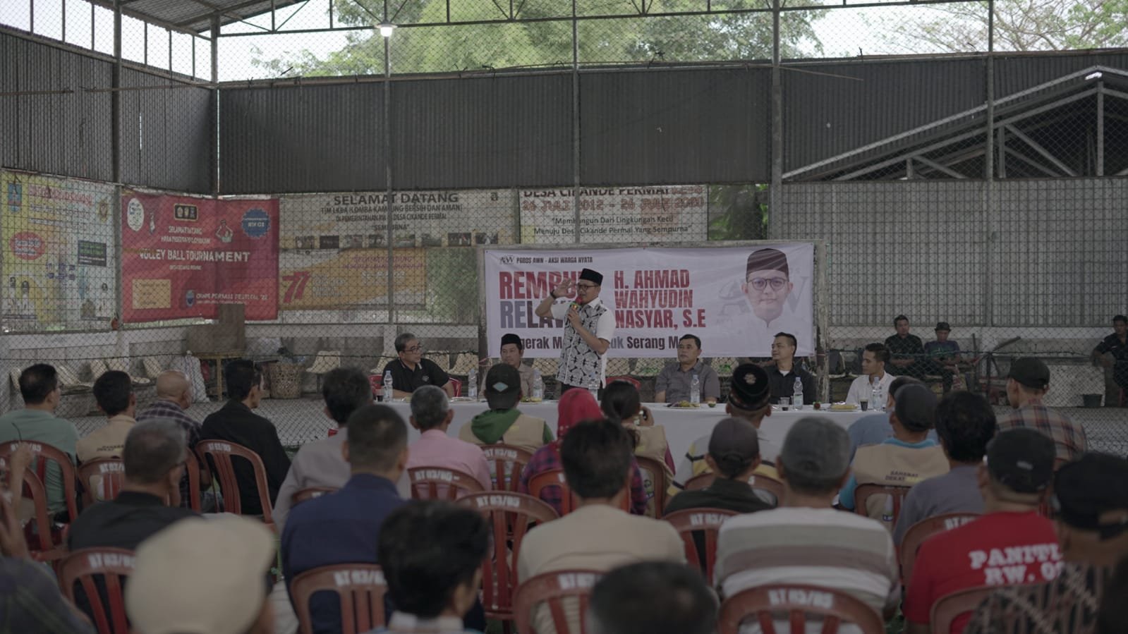 Relawan Ahmad Wahyudin Nasyar Deklarasi Poros AWN, Komitmen Bergerak untuk Kabupaten Serang