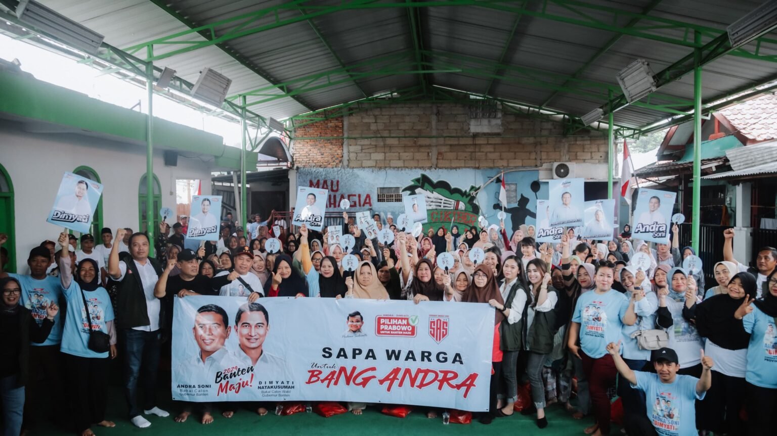 Relawan SAS Optimis Andra Soni Jadi Gubernur Banten Usai Sosialisasikan Program Andra Soni ke Ribuan Warga