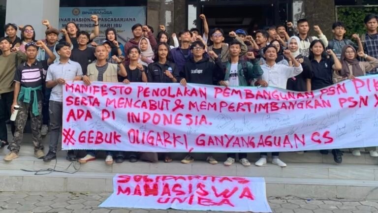 Sebut Proyek Beri Kerugian Bagi Rakyat, LMND Serang Gelar FGD Tolak PSN PIK 2