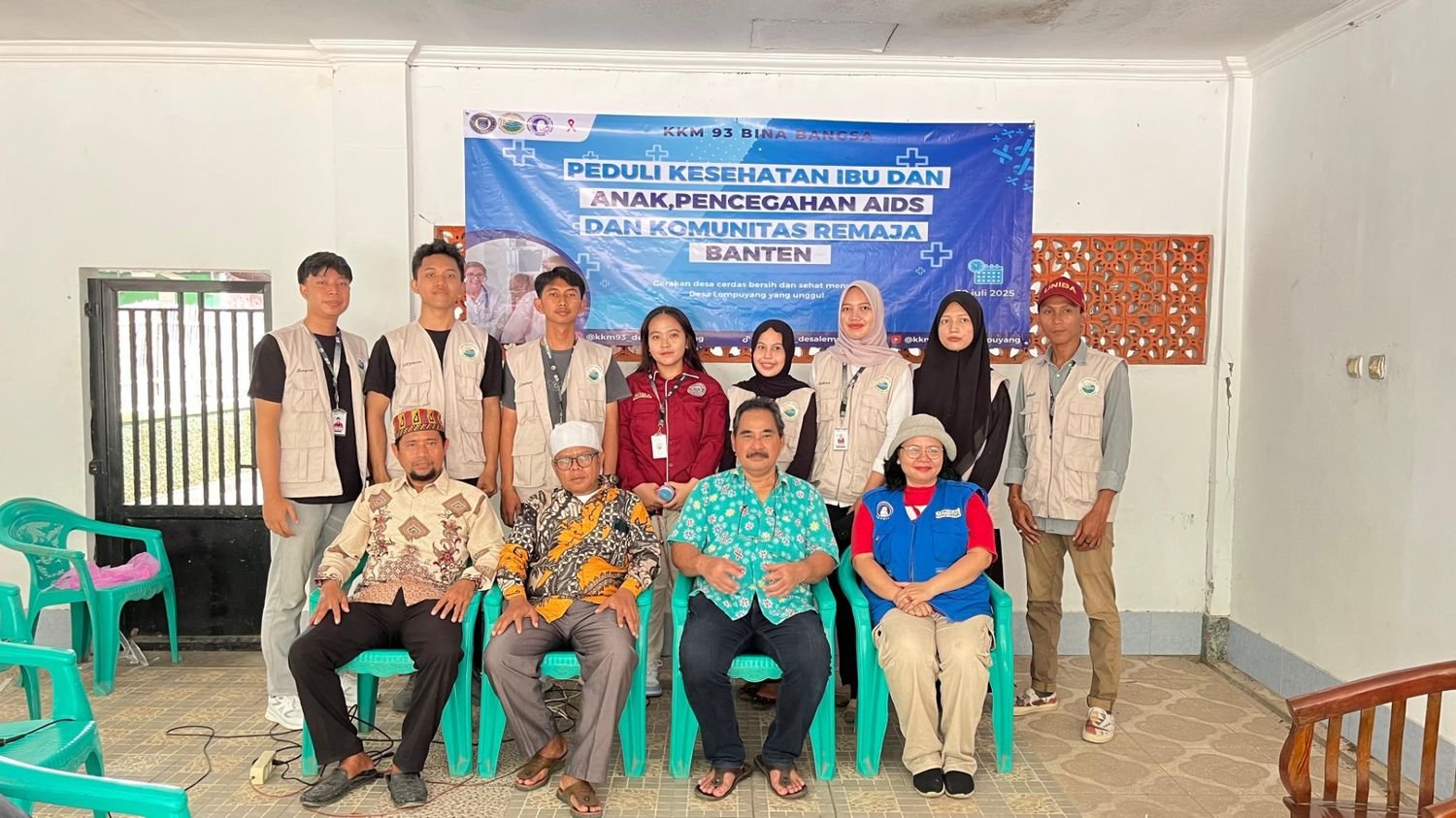 KKM 93 UNIBA Gelar Penyuluhan Kesehatan di Desa Lempuyang, Edukasi Berbagai Kalangan untuk Hidup Sehat