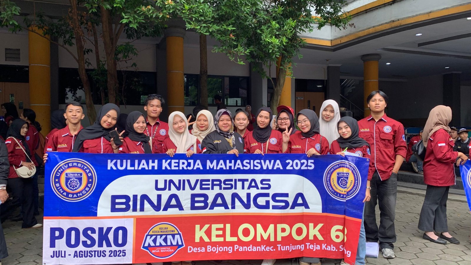 Siap Beradaptasi dan Berkontribusi, Ratusan Mahasiswa UNIBA Dilepas untuk KKM di Kabupaten Serang