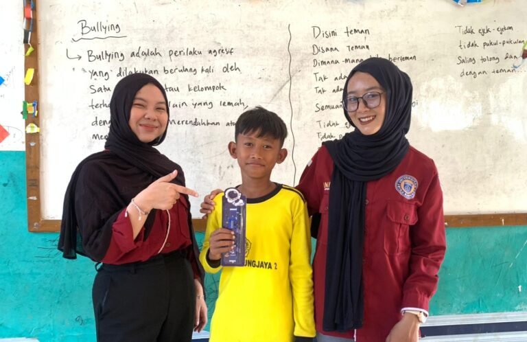 KKKM 43 Universitas Bina Bangsa Ajak Siswa SDN Tanjungjaya 2 Lawan Bullying Lewat Edukasi Positif