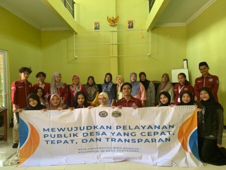KKM 36 Universitas Bina Bangsa Sukses Implementasikan Smart Village di Desa Kertasana