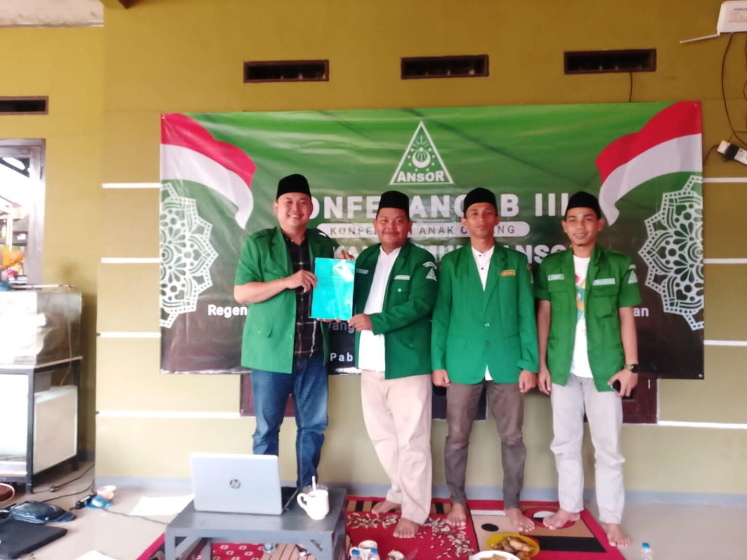 Konferancab III GP Ansor Pabuaran Aliyudin Terpilih Nahkodai Periode 2025–2028