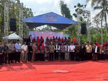 Ponpes Bismillah 2 Resmi Didirikan, Dimeriahkan Peletakan Batu Pertama dan Penanaman 1000 Pohon