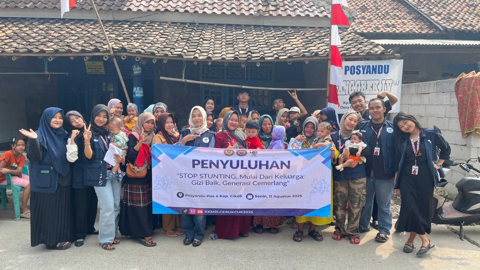 Mahasiswa KKM 91 Gelar Penyuluhan Stunting, Warga Desa Cerukcuk Antusias Ikuti Edukasi Gizi Seimbang