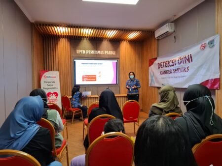 Alfamidi Dukung Skrining HPV DNA di Puskesmas Parigi