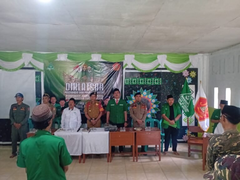Diklatsar Banser Digelar di Pagelaran, Cetak Kader Tangguh dan Berintegritas
