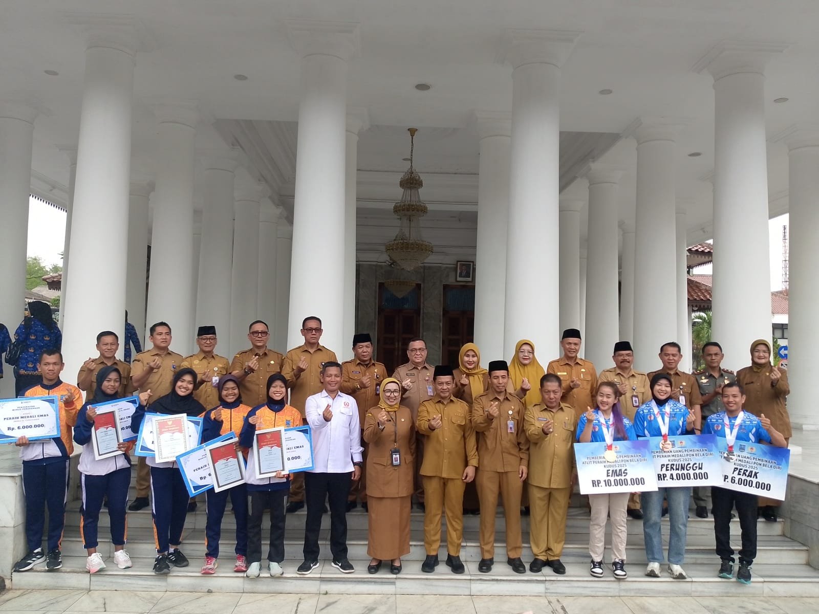 KONI dan Pemkab Serang Berikan Bonus Medali PON Bela Diri, Ini Rinciannya