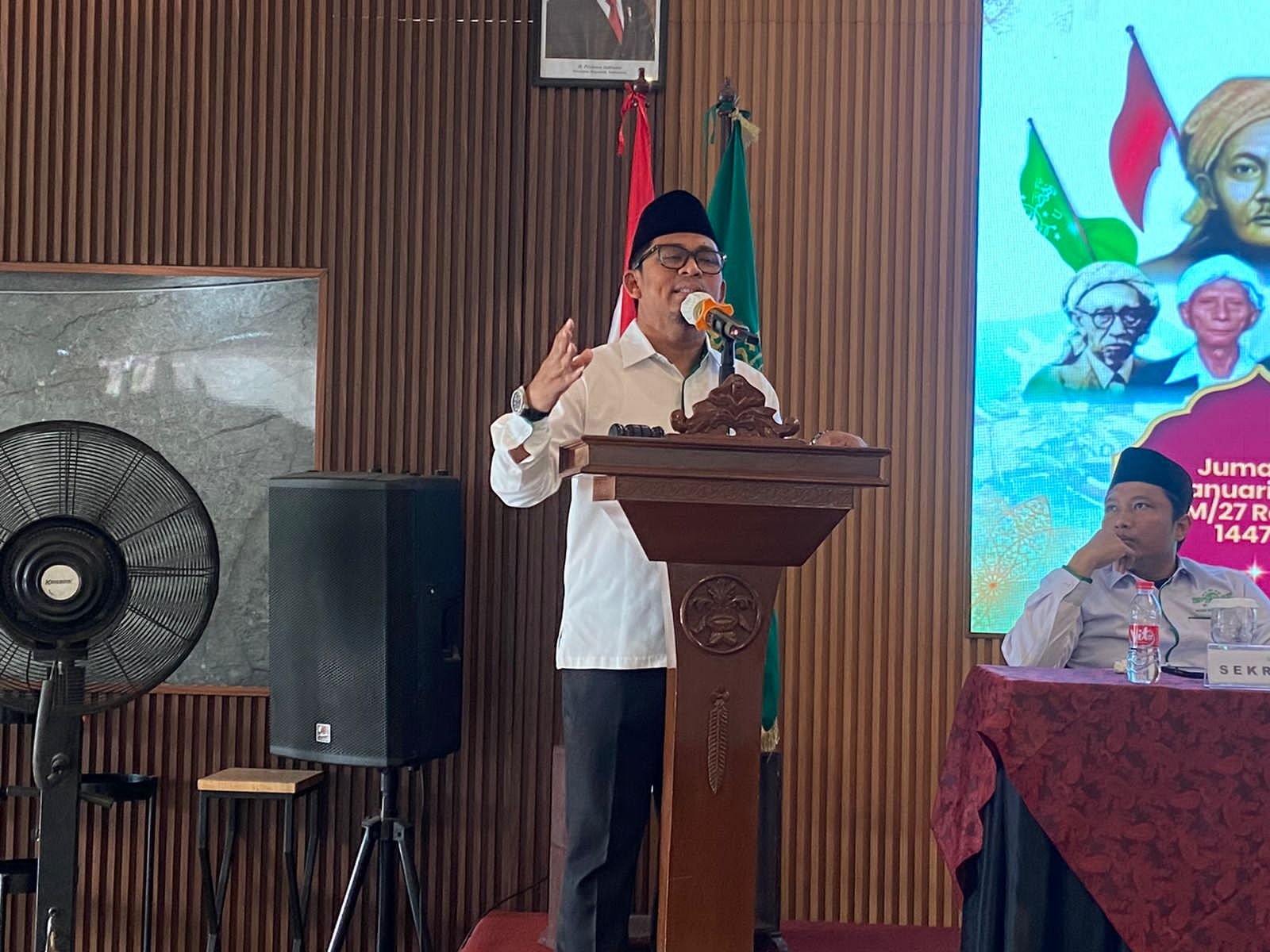 Sekwil PWNU Banten Tegaskan Pentingnya Kemandirian dan Soliditas NU di Rapat Pleno PCNU Kota Serang