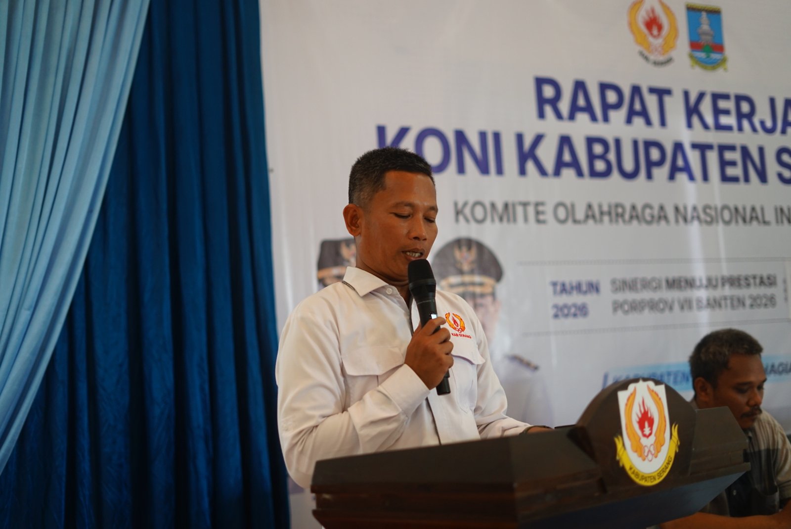 Rapat Kerja KONI Kabupaten Serang Tahun 2026 Resmi Dibuka, Usung Tema Sinergi Menuju Prestasi Porprov VII Banten 2026