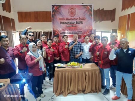 Forum Wartawan Solid Mubes Perdana, Tegaskan Komitmen Untuk Bangsa