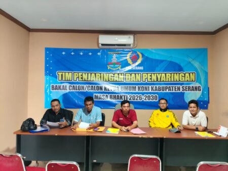 Pendaftaran Calon Ketua Umum KONI Kabupaten Serang Resmi Dibuka, Ini Syaratnya!