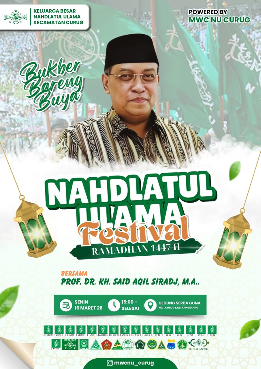 Pererat Ukhuwah di Ramadan, MWC NU Curug Gelar Nahdlatul Ulama Festival