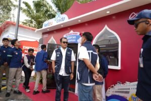 Heru Widodo Cek Posko Lebaran, ASDP Bantu Pemudik Dapatkan Tiket Kapal