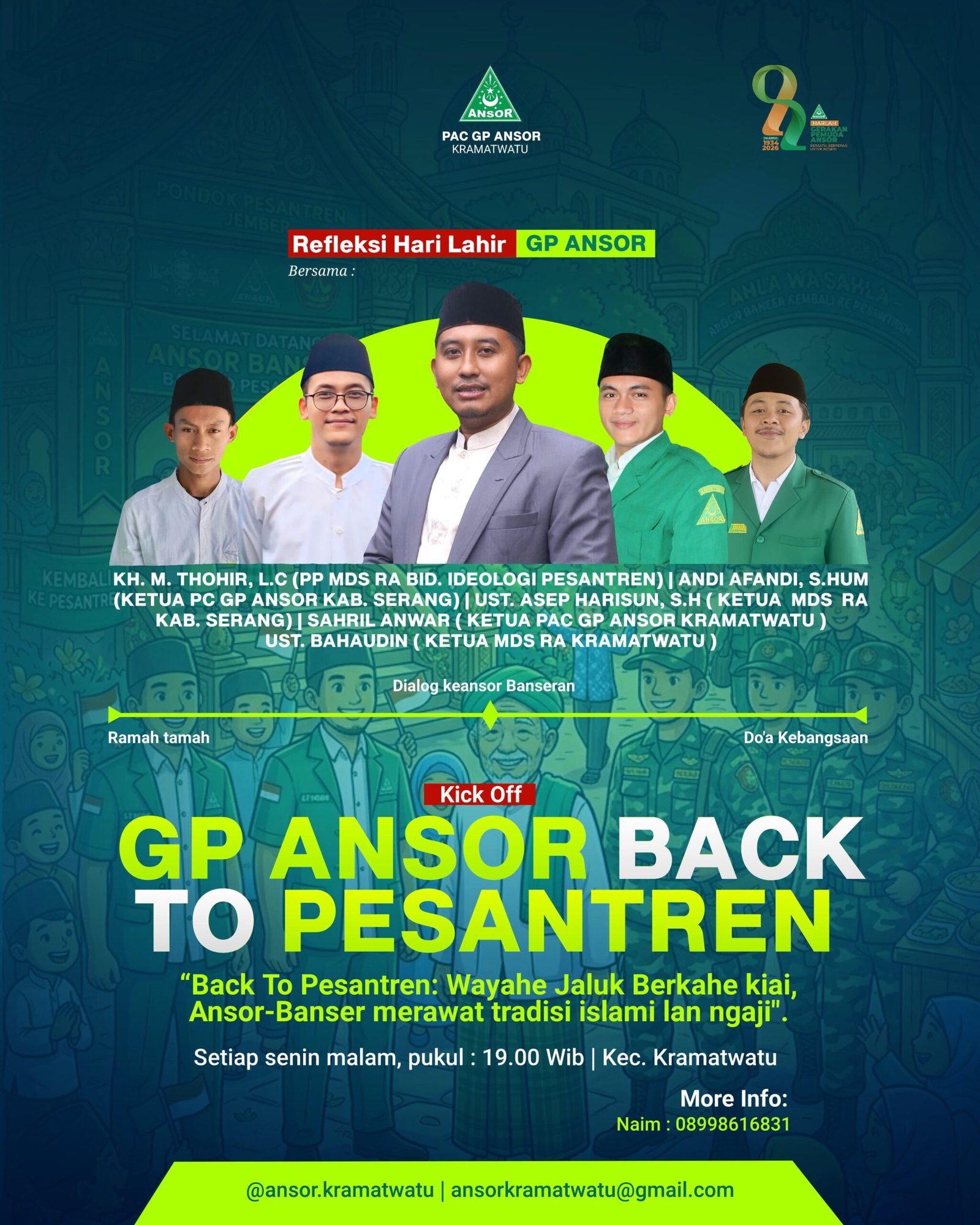 GP Ansor: Lahir dari Rahim Nahdlatul Ulama, Berakar dari Tradisi Pesantren