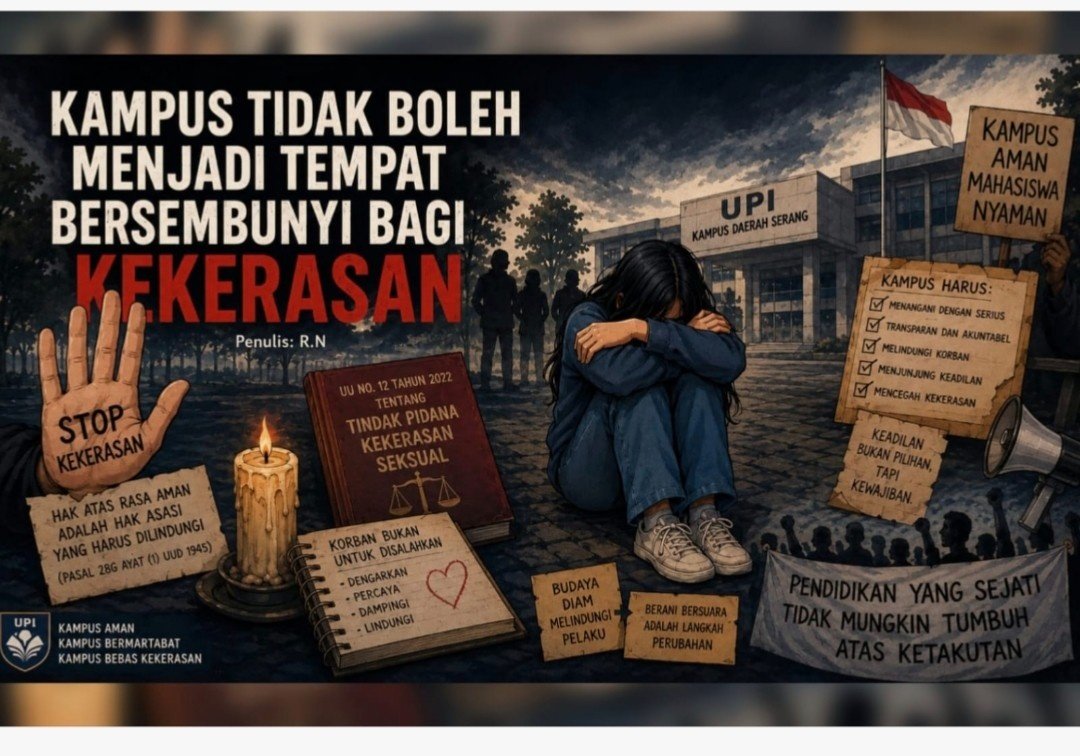 Kampus Tidak Boleh Menjadi Tempat Bersembunyi Bagi Kekerasan
