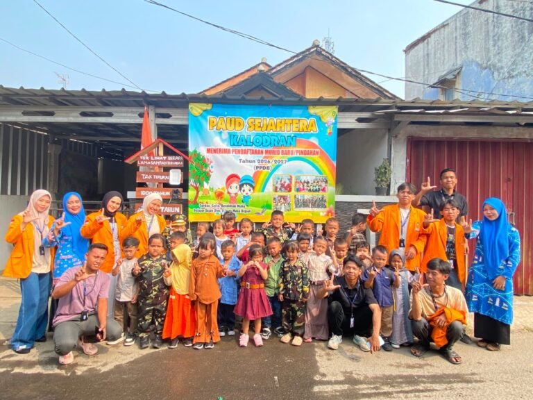 Edukasi Sampah Sejak Dini, KKM 21 UPG Pasang Plang di PAUD