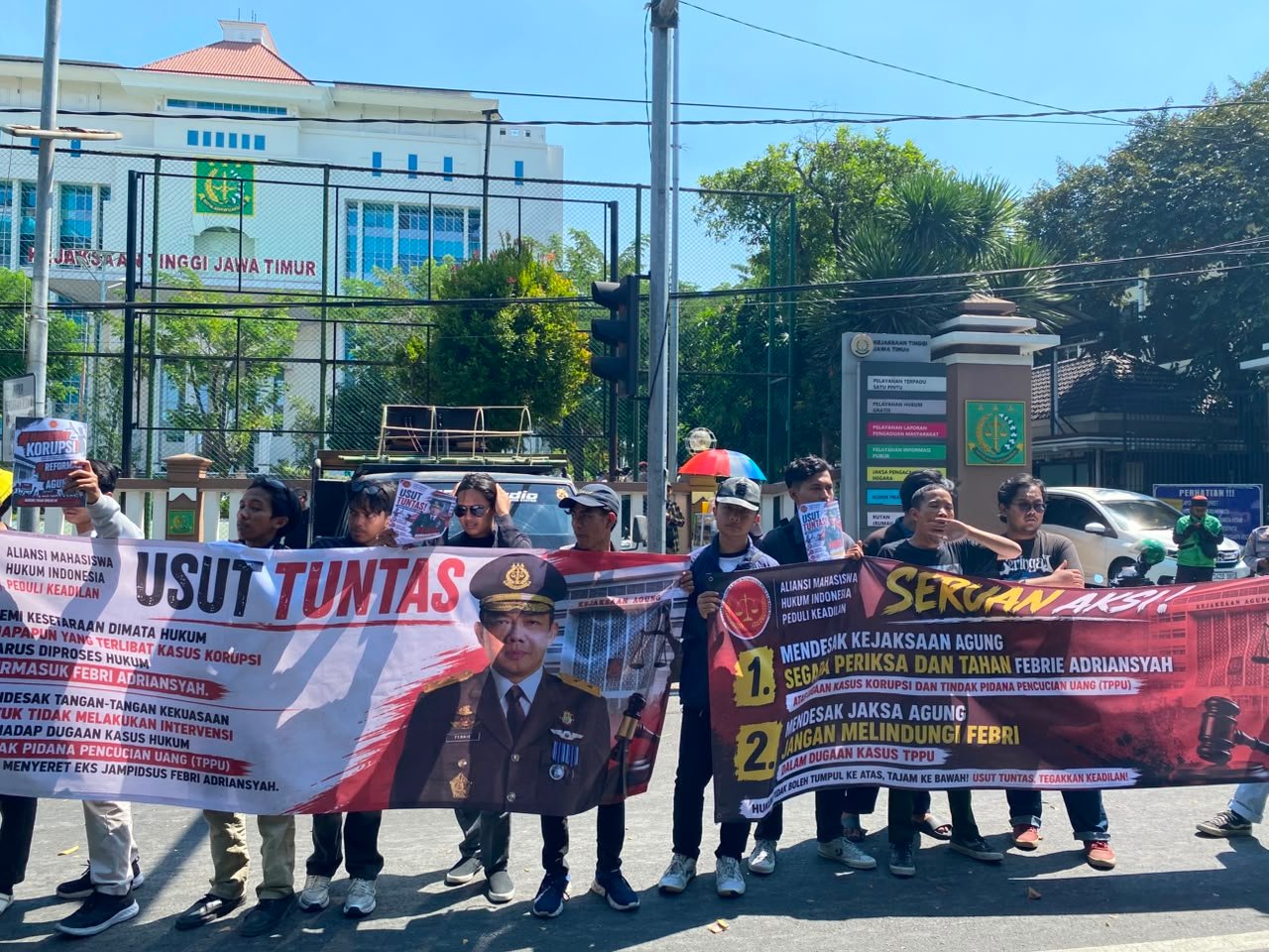 Kasus Febrie Adriansyah Ujian Integritas Kejagung: Mahasiswa Minta Hukum Tanpa Pandang Bulu
