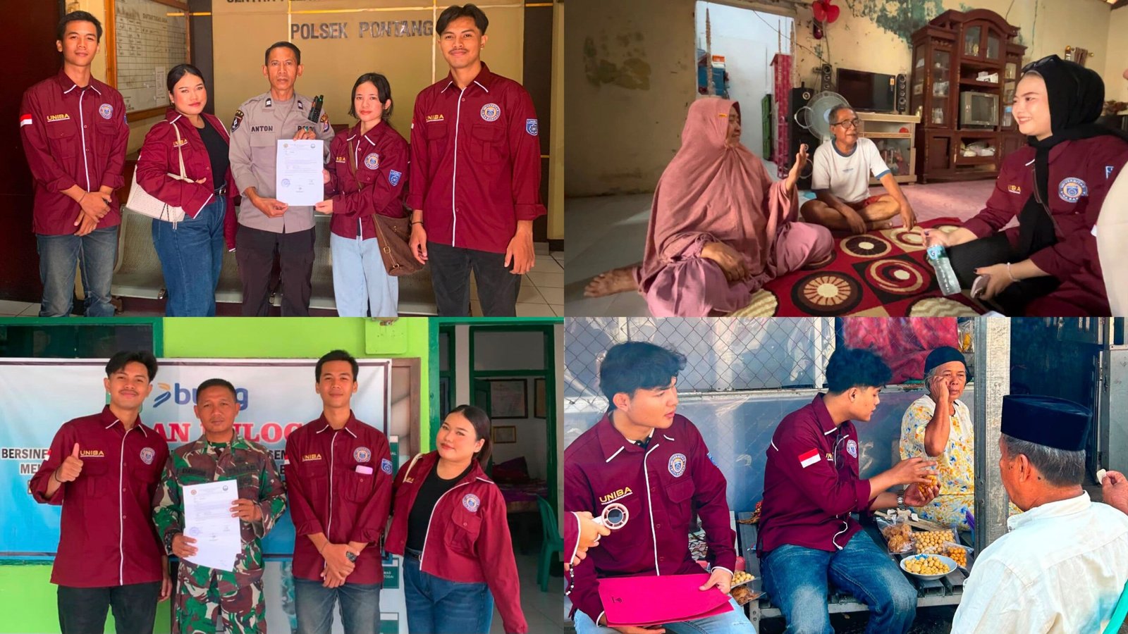 KKM 30 Uniba Perkuat Sinergi Melalui Koordinasi Keamanan dan Pemerintahan Desa Domas