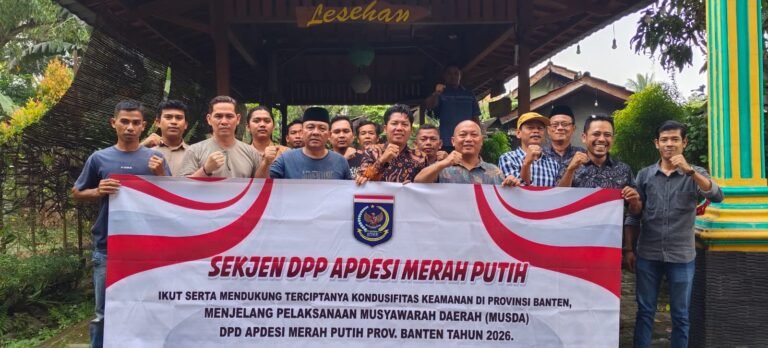 Jelang Musda 2026, Sekjen DPP APDESI Merah Putih Serukan Persatuan dan Solidaritas