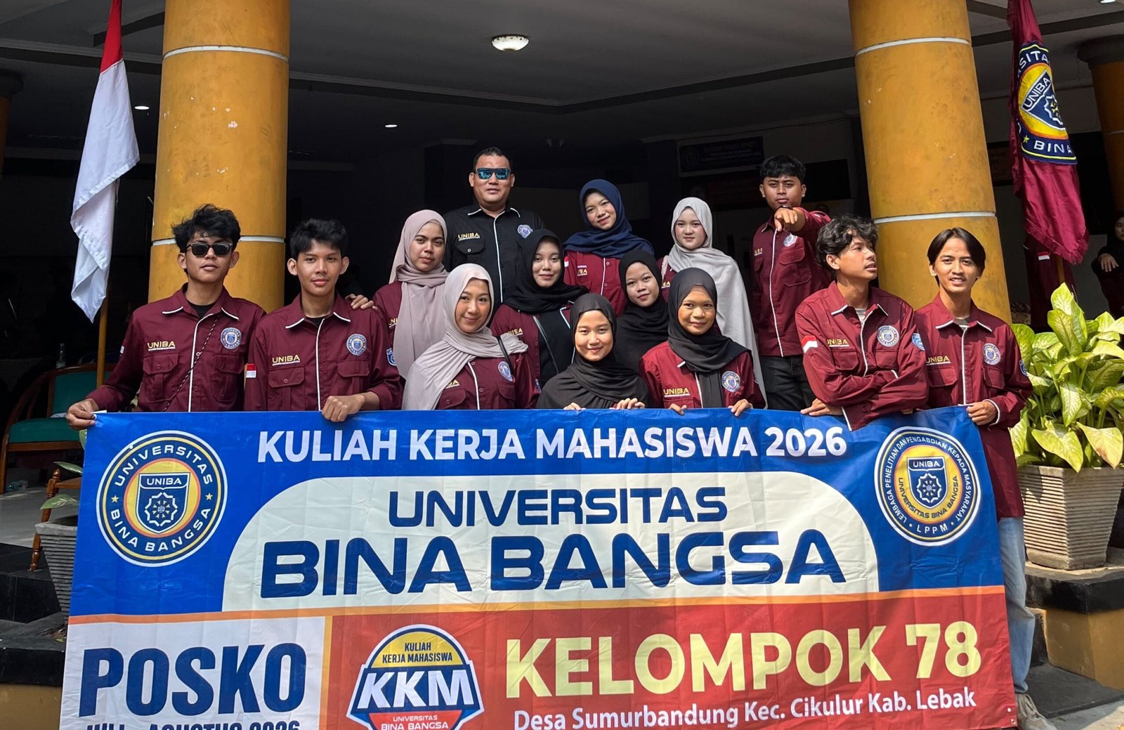 Pelepasan Resmi KKM-PKM UNIBA 2026, Kelompok 78 Siap Abdi di Desa Sumur Bandung Lebak