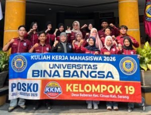 KKM Universitas Bina Bangsa Resmi Mulai, Kelompok 19 Siap Abdi di Desa Beberan
