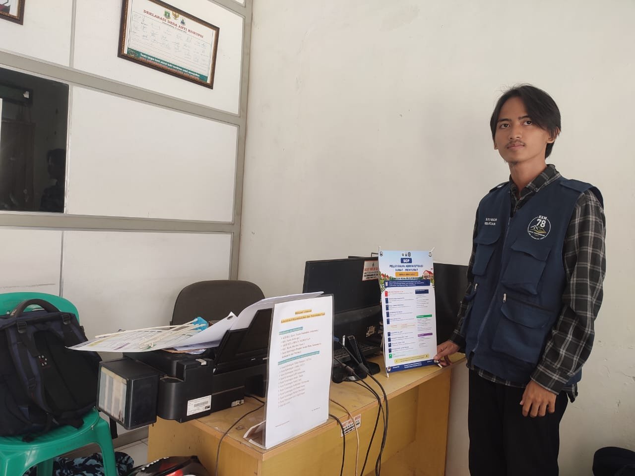 KKM 78 UNIBA Hadirkan Bagan SOP untuk Mendukung Pelayanan Administrasi Desa Sumurbandung