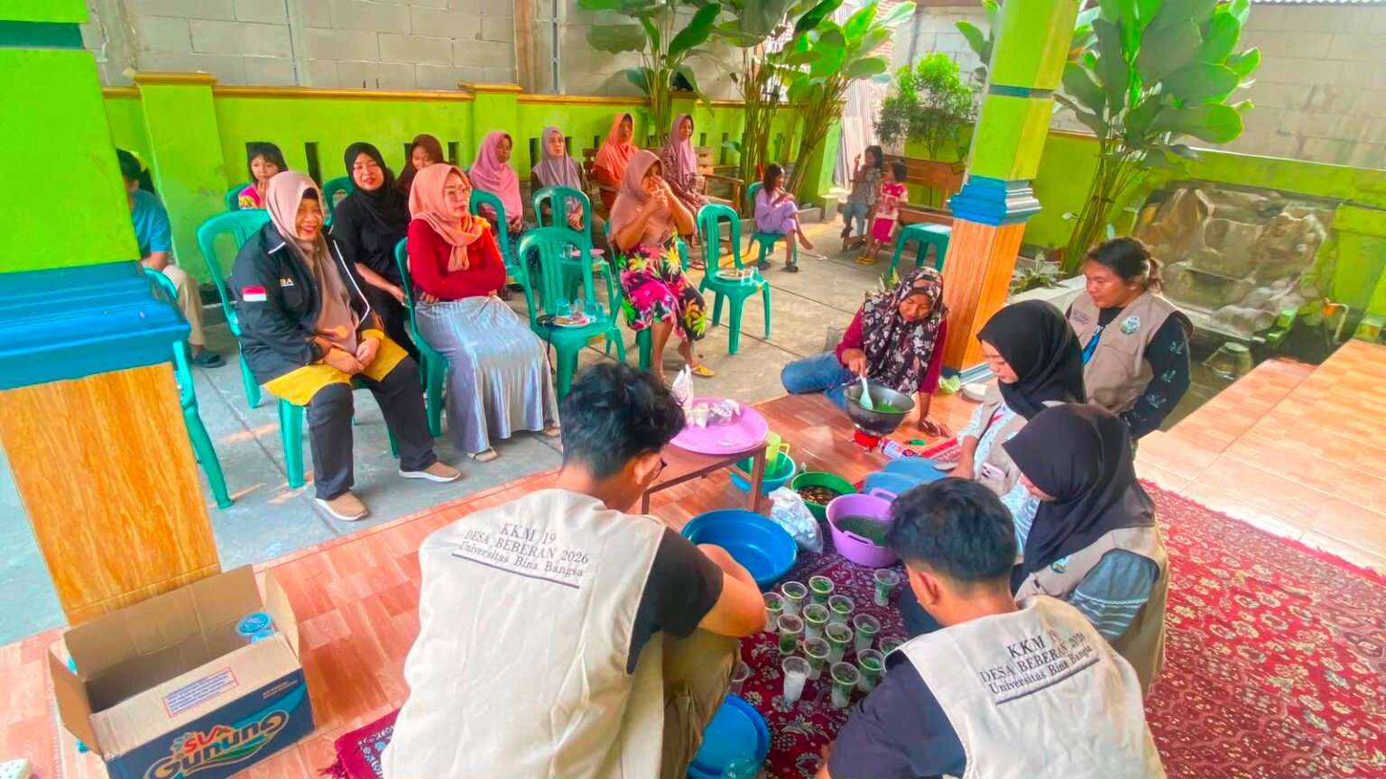 KKM 19 Desa Beberan Gelar Sosialisasi UMKM Kewirausahaan melalui Pelatihan Pembuatan Minuman Cendol