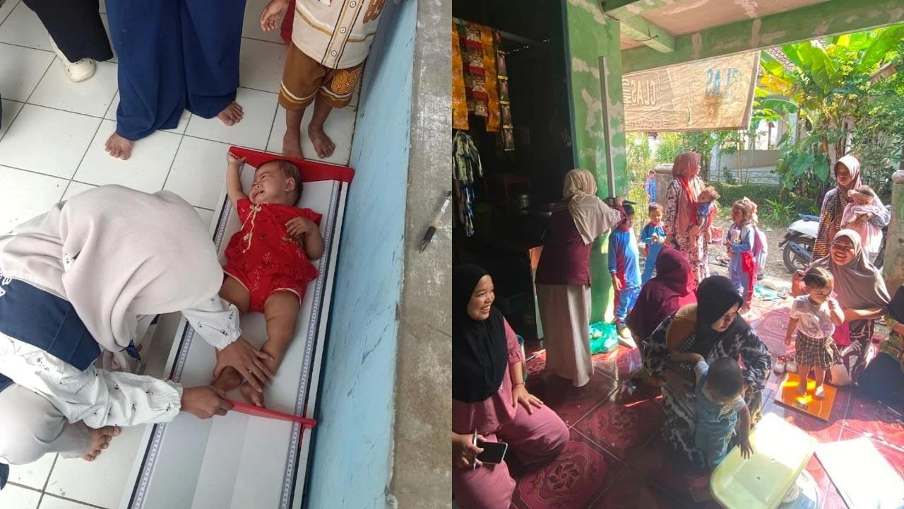 Posyandu Sigap: KKM UNIBA 78 Dampingi Pelayanan Kesehatan Masyarakat di Desa Sumurbandung