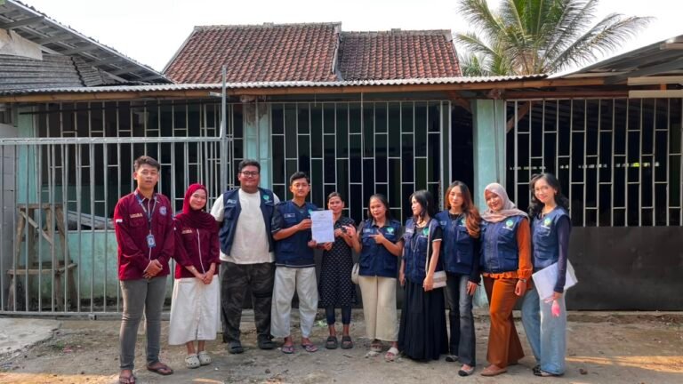 KKM 79 Uniba Dorong Legalitas dan Digitalisasi UMKM Martin Collection di Desa Sukadaya