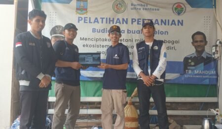 KKM 55 UNIBA Luncurkan Website BUMDes Melon, Dorong Digitalisasi Ekonomi Desa Margasana