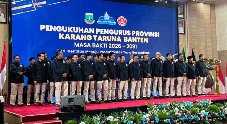 Resmi Dilantik Gubernur, Karang Taruna Banten Siap Jadi Garda Terdepan Pemberdayaan Pemuda dan Sosial Masyarakat