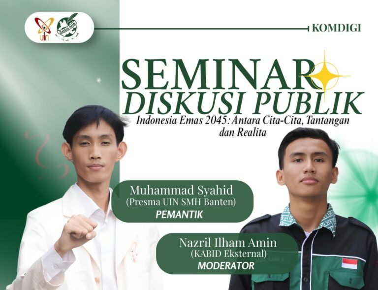 HMPS BSA UIN Banten Gelar Diskusi Indonesia Emas 2045