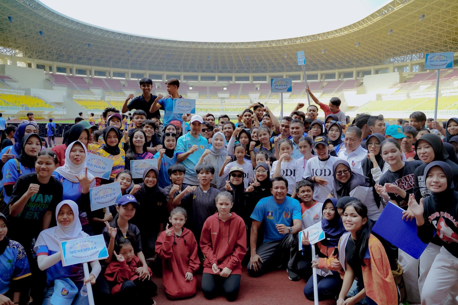 Siap Hadapi Porprov VII 2026, KONI Kabupaten Serang Launching PelatKab Menuju Porprov VII 2026