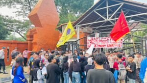 Aksi Jilid II Aliansi Banten Bergerak: Dua Tahun Prabowo-Gibran, Demokrasi Milik Elit, Rakyat Menjerit
