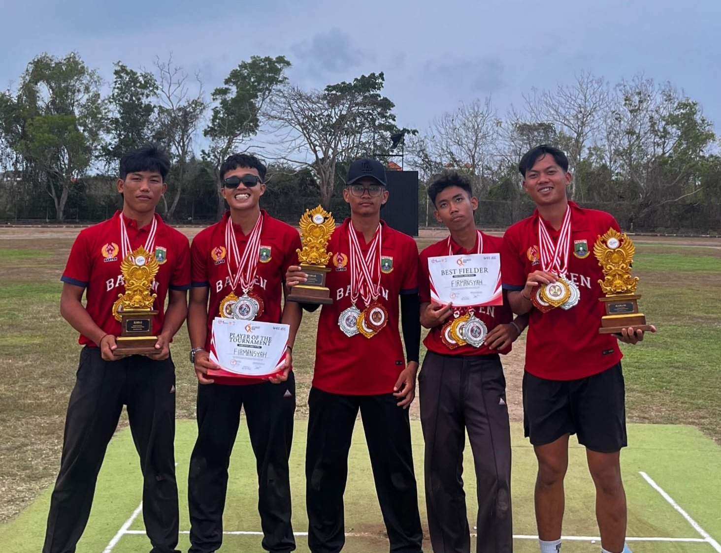 Lima Atlet Cricket Kabupaten Serang Bawa Banten Sabet Tiga Medali di Kejurnas Cricket 2026