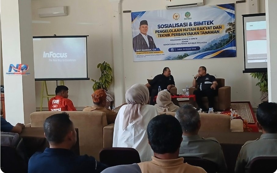 Hadir Langsung ke Bayah, Arif Rahman: Hutan Rakyat Aset Masa Depan yang Harus Dijaga dan Dihasilkan
