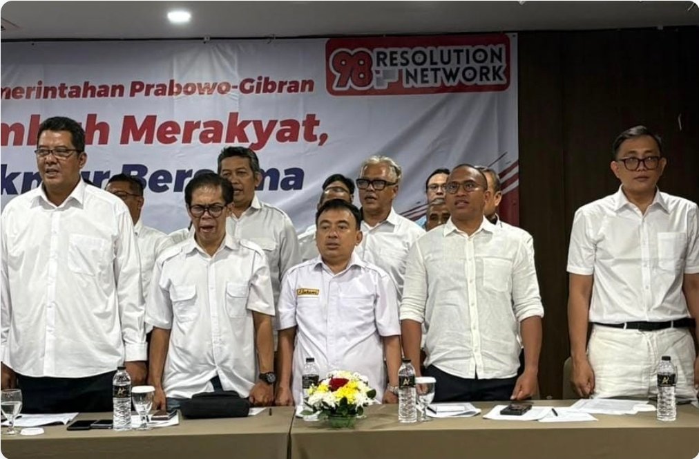 98 Resolution Network Bahas Capaian Pemerintahan dan Pentingnya Persatuan Nasional 