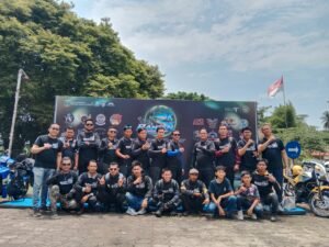 Komunitas Motor 2 Tak Kuntul Ngebul Dukung Promosi Wisata Banten